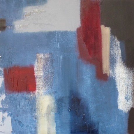 Huile sur toile sables et matière 65 cm x 54 cm (15F) vendue