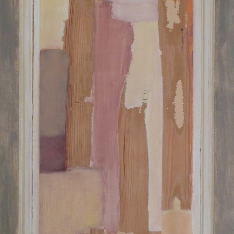Huile sur bois porte ancienne vendue