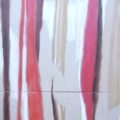 Huile sur 2 toiles 60 cm x 60 cm et 60 cm x 30 cm