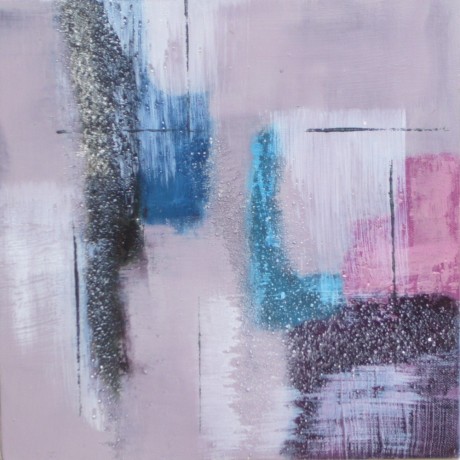 Huile sur toile et sable vendue