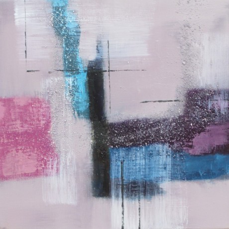 Huile sur toile et sable vendue