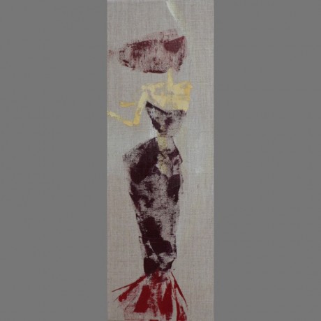 Huile sur toile lin 20 cm x 40 cm